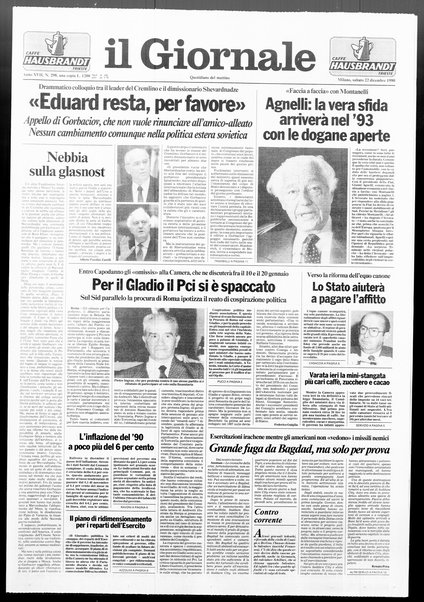 Il giornale : quotidiano del mattino